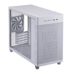 ASUS Prime AP201 Compact Tempered Glass Micro ATX PC Case - White