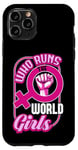 Coque pour iPhone 11 Pro Qui dirige la World Girls Gender Equality Feminist Pride