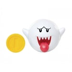 Jakks Pacific - World of Nintendo - Figurine Boo avec pièce 6 cm