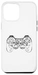 Coque pour iPhone 12 Pro Max Contrôleur de jeu pour garçons Sketch Game Console Jeux