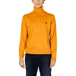 U. S. Polo Assn. Coton Orange Homme Pull Authentic