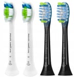 2x Tête de brosse à dents philips diamond clean, 2x Tête de brosse à dents philips plaque defence