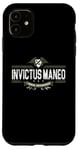 Coque pour iPhone 11 Invictus Maneo - signifiant en latin « I Remain Unvainquished »