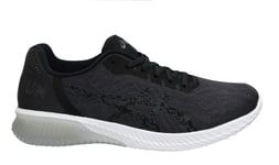 Asics Gel-Kenun Mens Black/White Running Trainers - Size UK 9