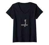 Womens Love Who I am or Who Am I Love? V-Neck T-Shirt