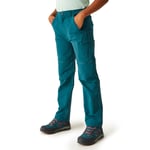 Regatta Boys Highton Zip Off Active Stretch Walking Trousers - Blue - Size 14Y