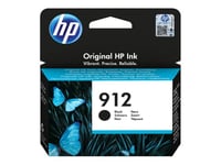 Hp Blæk Sort 912 300 Pages - Officejet Pro 8022/8024/8025