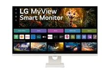 LG MyView 32SR73U-W skärm - LED-bakgrundsbelysning - 32" - VA - 5ms - 4K UHD 3840x2160 vid 60Hz