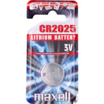 Maxell CR2025 batteri, 1 stk.