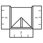 Ipc Foma T-rør 175037 Kort