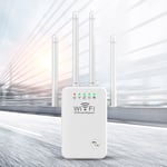 Wireless Internet Repeater Easy Setup WiFi Amplifier 300Mbps Long Range for Home