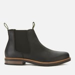 Barbour Men's Farsley Leather Chelsea Boots - Black - UK 11