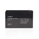 Nedis Genopladeligt blybatteri | Bly-syre | Opladningsbar | 12 V | 9000 mAh