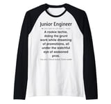 Funny Junior Engineer Raglan Baseball Tee