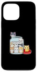 Coque pour iPhone 13 Pro Max Cat Antidepressant Serotonin Booster T-Shirt.