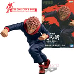 Ju-Jitsu Kaisen Itadori Yuji PVC Figurine Bandai BANPRESTO Original Neuf