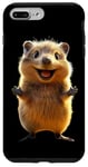 Coque pour iPhone 7 Plus/8 Plus Quokka Be Quokka Happy Sourire Heureux avec Quokkas