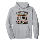 grumpy old mens men women apparel birthdays holidays Pullover Hoodie