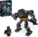 LEGO DC Batman Mech Armour Super-Hero Toy for Kids, Collectible Set with Robot 6