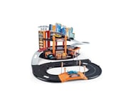 Majorette - Garage Motor City Plus - 1 Véhicule Inclus - Ascenseur + Atelier Mécanique - Fabriqué en France 20580300 Multicolore