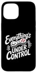 Coque pour iPhone 15 Under Control Gaming Lifestyle Controller Design Game Lovers