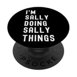 Je Suis Sally Qui Fait Des Choses à Sally PopSockets PopGrip Adhésif