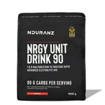 Nduranz Nrgy Unit Drink 90 - 1500 g Str. Unisex Hvit - Energidrikk for løpere, perfekt for trening og konkurranse