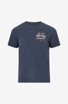 Superdry - T-shirt Vintage Workwear Relaxed Tee - Blå