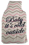 Fleece Wheat Heat Pack Microwave Hot Bottle Pain Relief - Baby It's cold outside