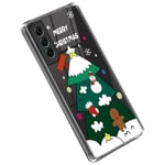 Samsung Galaxy S23 TPU Plast Jul Deksel - Juletræ