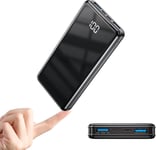 Pd22.5w Batterie Externe 12000mah Mini Ultra Compact Legere Chargeur Portable Grande Capacité Rapide Avec Lampe De Poche,Power Bank Usb C Avec Affichage Numérique Led Pour Iphone Samsung Ipa[L1115]