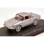 ALPINE RENAULT A108 COUPE' 2+2 1961 SILVER 1:43 Norev Auto Stradali Die Cast