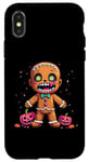 iPhone X/XS Cute Gingerbread Man Tee Halloween Zombie Christmas Cookie Case