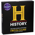 History Channel Trivia Board Game Deluxe Edition with 80s & 90s Expansion Pack - 2400+ General Knowledge Questions. Fun Party Card Game for Adults, Family & Teens in The Pursuit of Trivial Knowledge