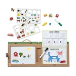 Melissa & Doug Play, Draw, Create Farm Animals Reusable Drawing Magnet Kit Toy