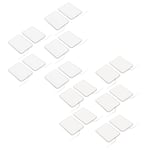 10Pcs 7x10cm Electrode Patches Reusable TENS Unit Replacement Pads Sticky Hy LSO