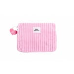 Babe Universe Handmade Baby Pink Laptop Sleeve, Pink