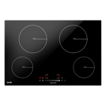 Baridi 77cm Built-In Induction Hob 4 Zones 7200W Boost Function 9 Power Levels