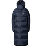 Haglöfs Long Down Parka Women Tarn Blue