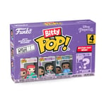 Funko Bitty Pop Disney Princess - Ariel, Mulan, Tiana et une Mini-figurine Mystère en Surprise - 2.2 Cm Collectionnable - Étagère Empilable Incluse - Idée de Cadeau - Décoration de Gâteaux