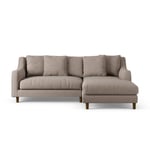 Habitat Swift Right Hand Corner Sofa - Mocha Dark Leg 3 Seater