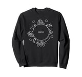 Yosemite Tiny Planet with National Park Wildlife & Mountains Sweatshirt