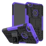 huawei Huawei Nova Lite Heavy Duty Case Purple