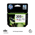 HP 305XL Colour Original Ink Cartridge 3YM63AE For Envy 6000 6010 6020 6022 6030