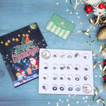 (2)Christmas Advent Calendar DIY Charm Bracelet Making Kit With 24 Day Countdown