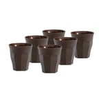 Set de Verres Duralex Picardie Marron 90 ml Ø 6,5 x 6,7 cm [6 Unités]