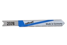 Wolfcraft Gmbh 2378000, Figursågblad, Icke-Järnmetaller, Rostfritt Stål, Rostfri Stålplåt (Tunn), Bimetall, 5 Cm, 1,2 Mm, 3 Mm