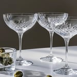 Champagneglas coupe, kristall (2-pack), Transparent