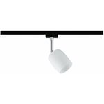 Paulmann - tache URail Blossom max 1x10W G9 noir mat / satiné 230V métal / verre noir / mat clair / verre satin max. 1x10W GU10 sans lampes 969.66