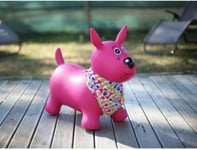 Ludi Ludi: Hoppande Hund - Rosa - Lud7773